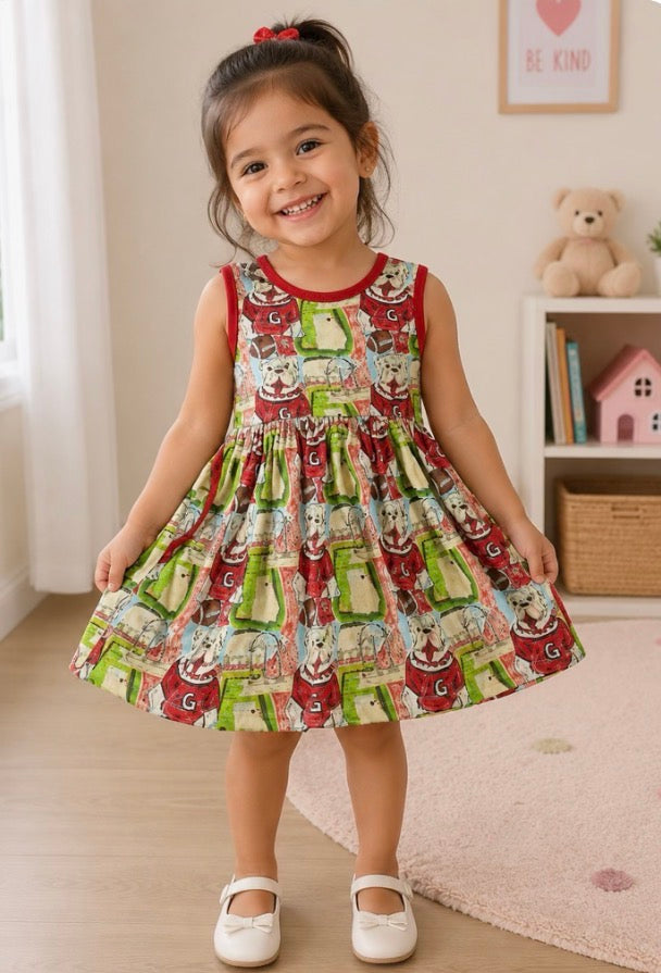 Game Day Precious Dress Little Girl