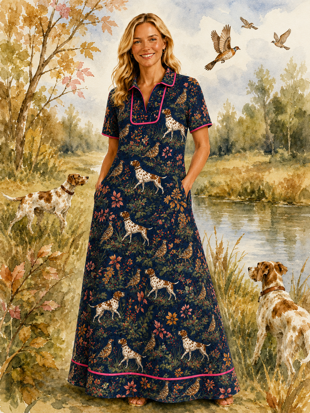 The Hunt in Navy 2026 Long MooMoo ***PREORDER