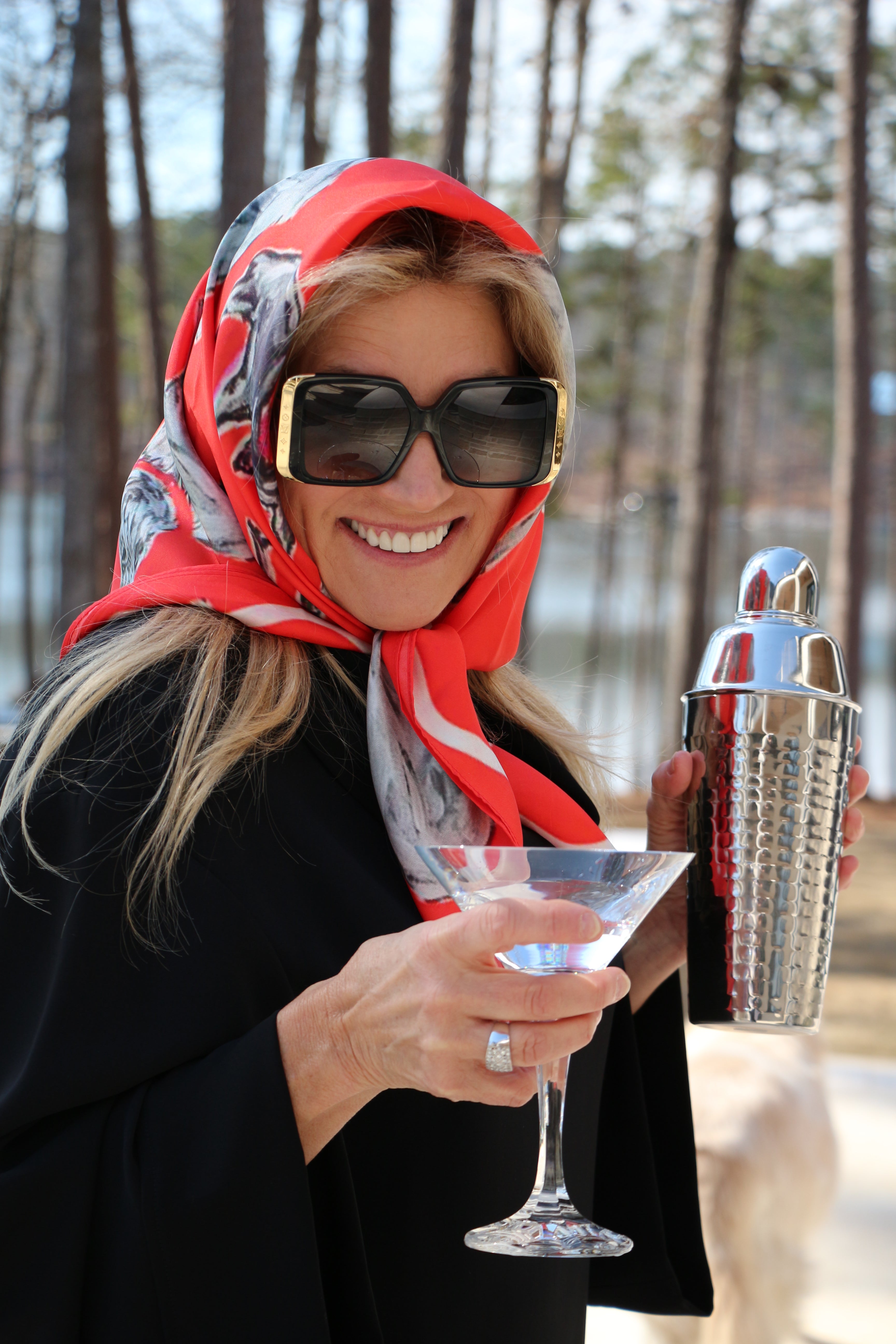 Mandi Paris' Game Day 100% SILK SCARF 2026