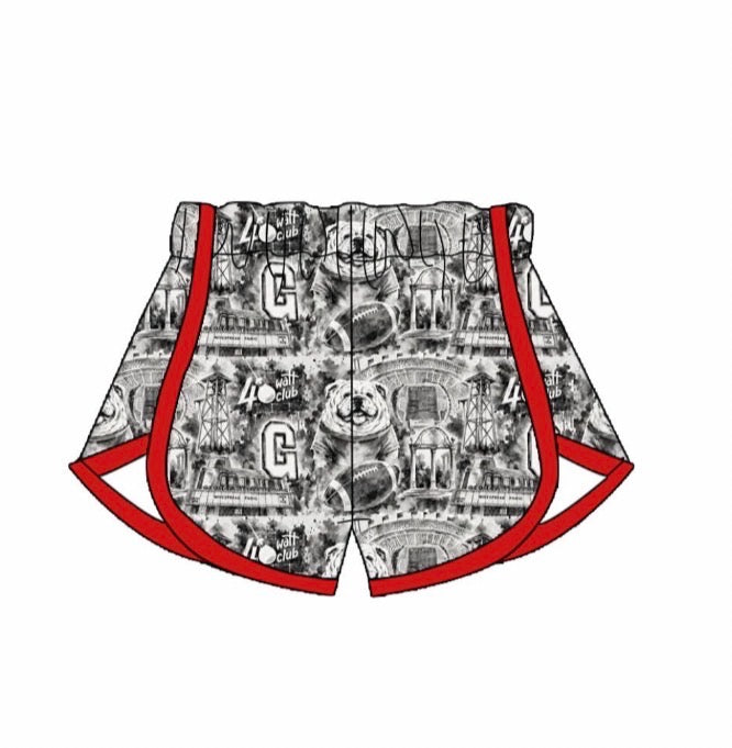 Gauzy Black Game Day shorts 2026 ***PREORDER