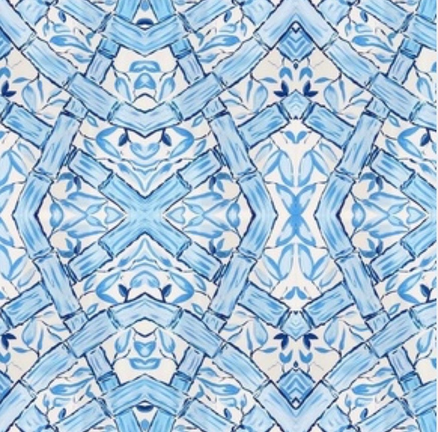 MPD's BLUE BAMBOO Wallpaper (exclusive, by the roll)