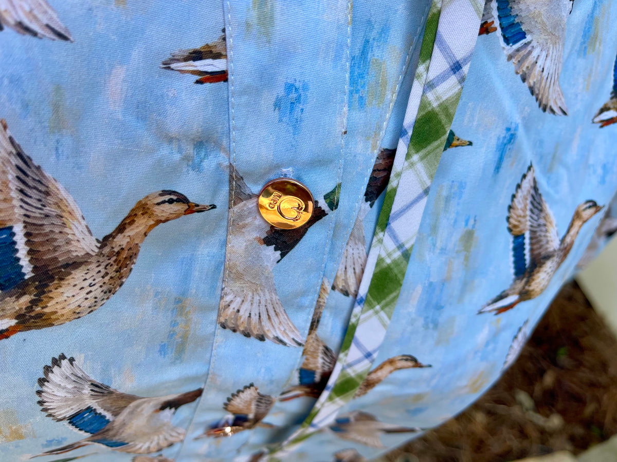 Ducky Duck 2026 Ruffle Collared SHIRT