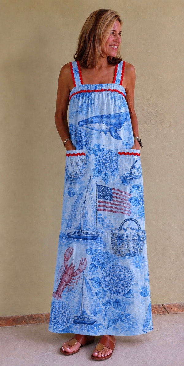 Nantucket Dayz and Nights LONG Gown Dress **PREORDER