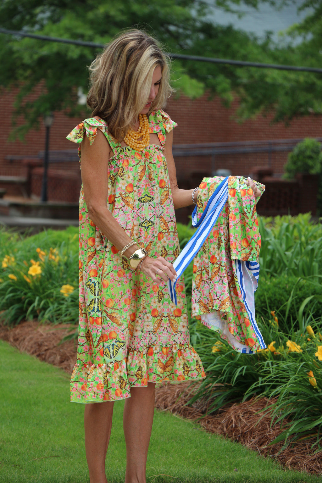 New 2026 Pink Peach About GA Robe