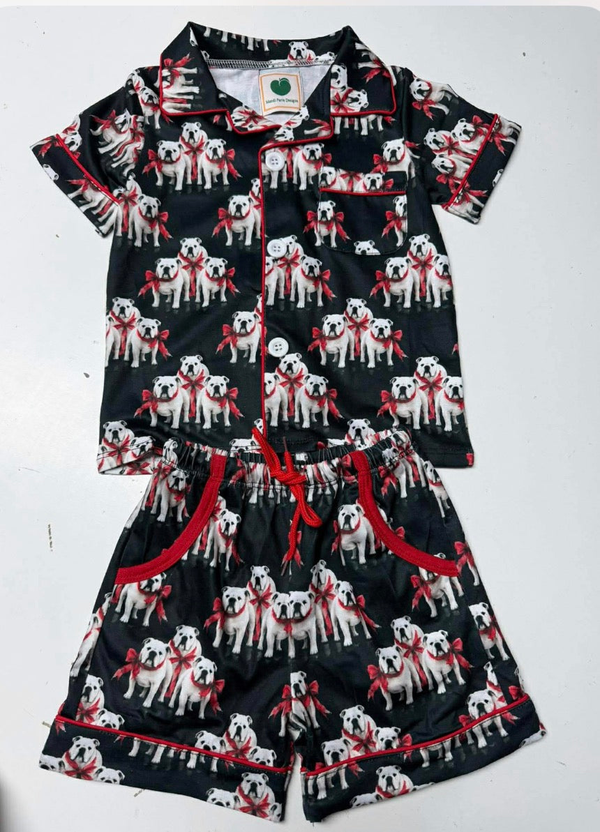 Christmas Dawgs Short PJs ***PREORDER