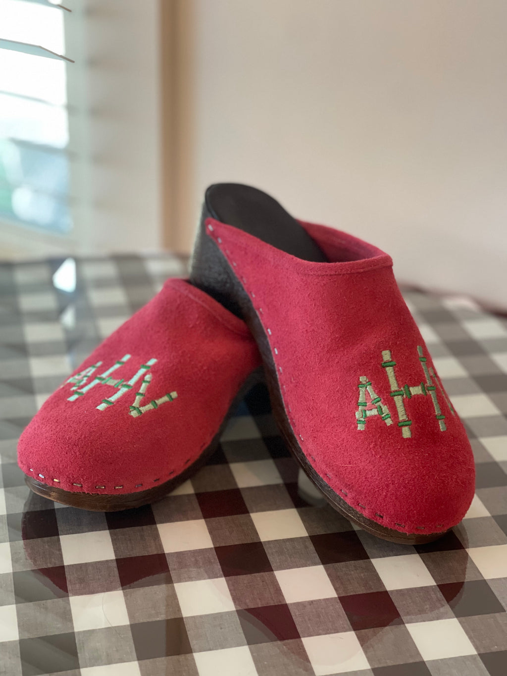 Custom Monogrammed Clog (Felt or Leather)
