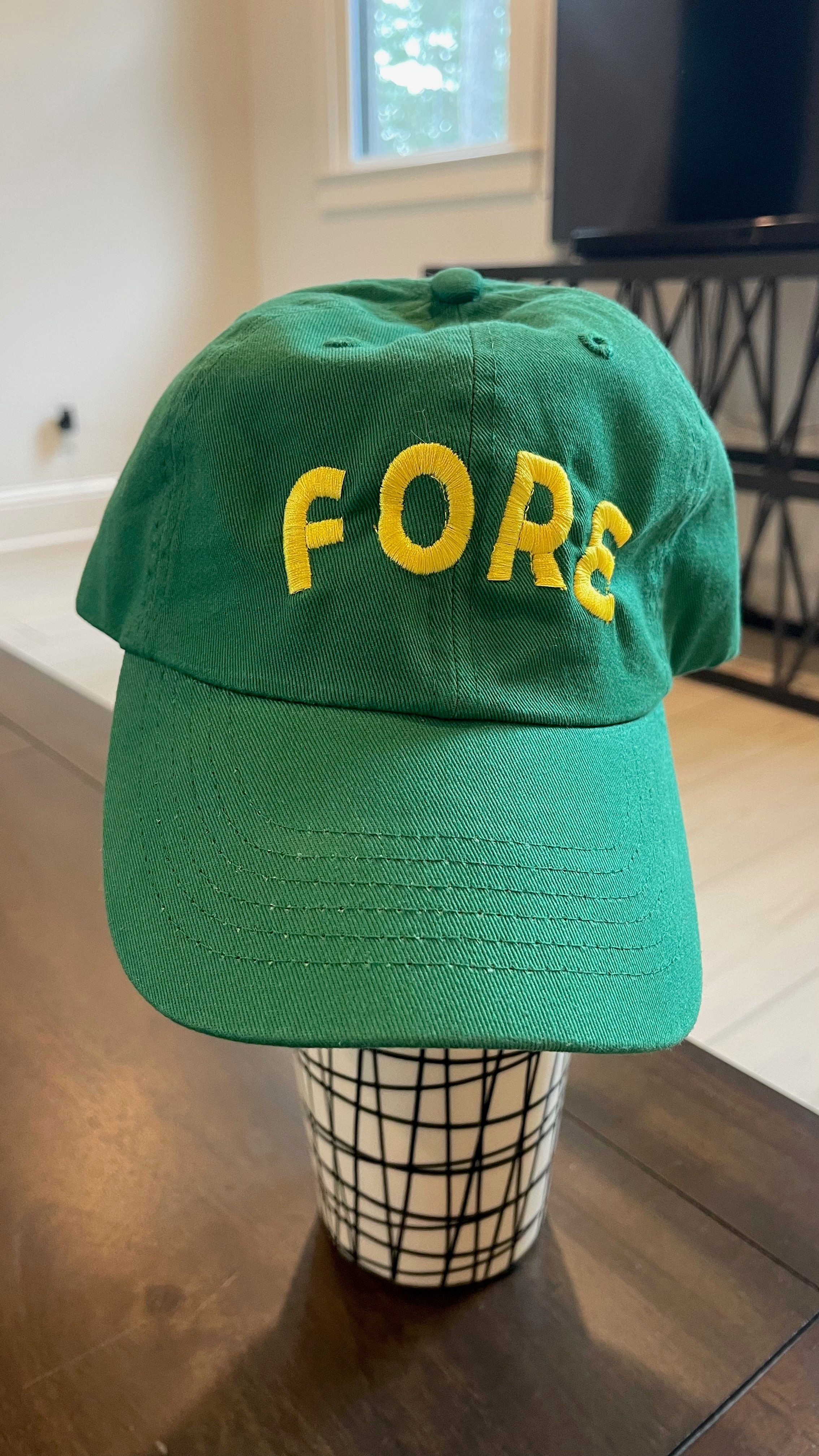 "FORE" golf cap (one size)
