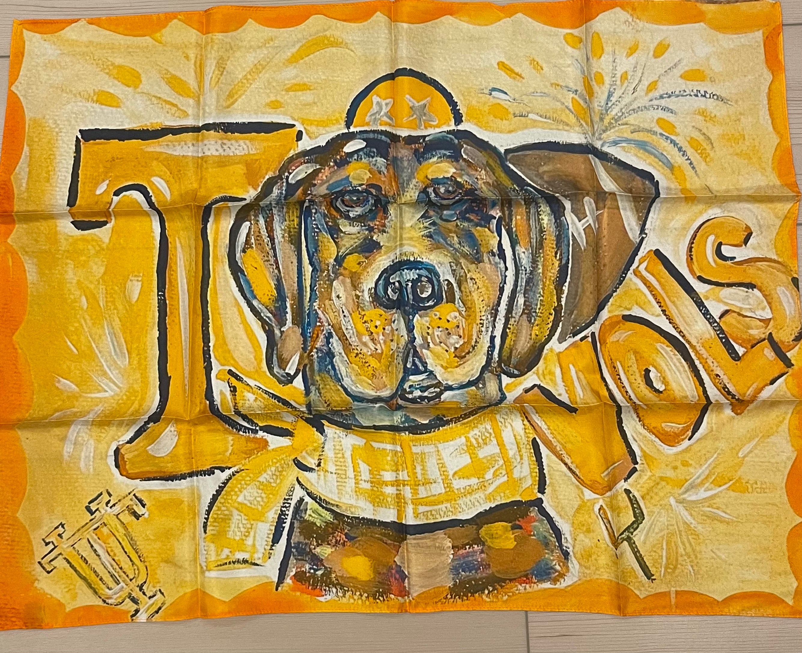 Rocky Vol 100% Silk Scarf