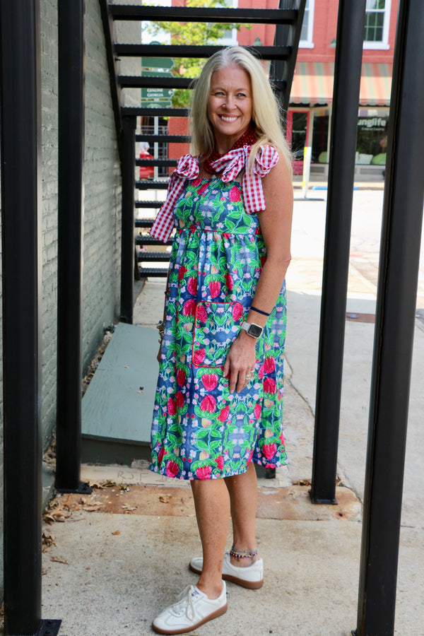 Strawberry Tie Top Dress 2026 (Short)