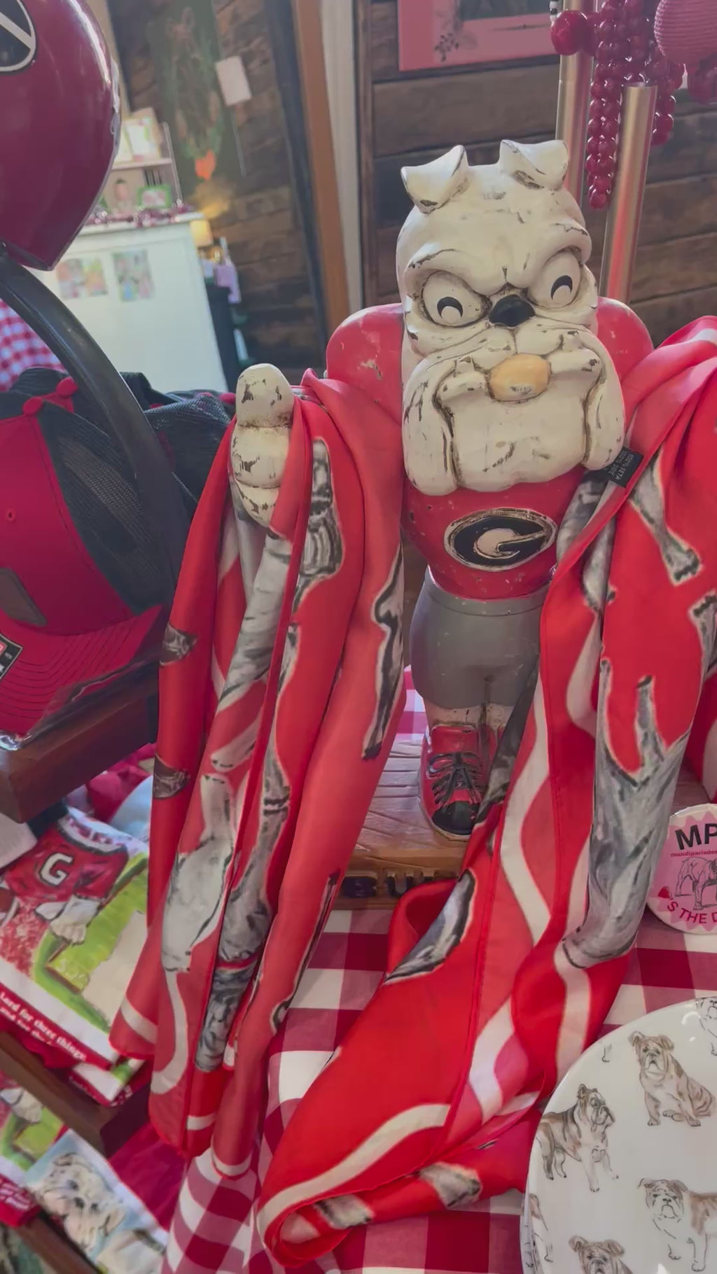 Mandi Paris' Game Day 100% SILK SCARF 2026