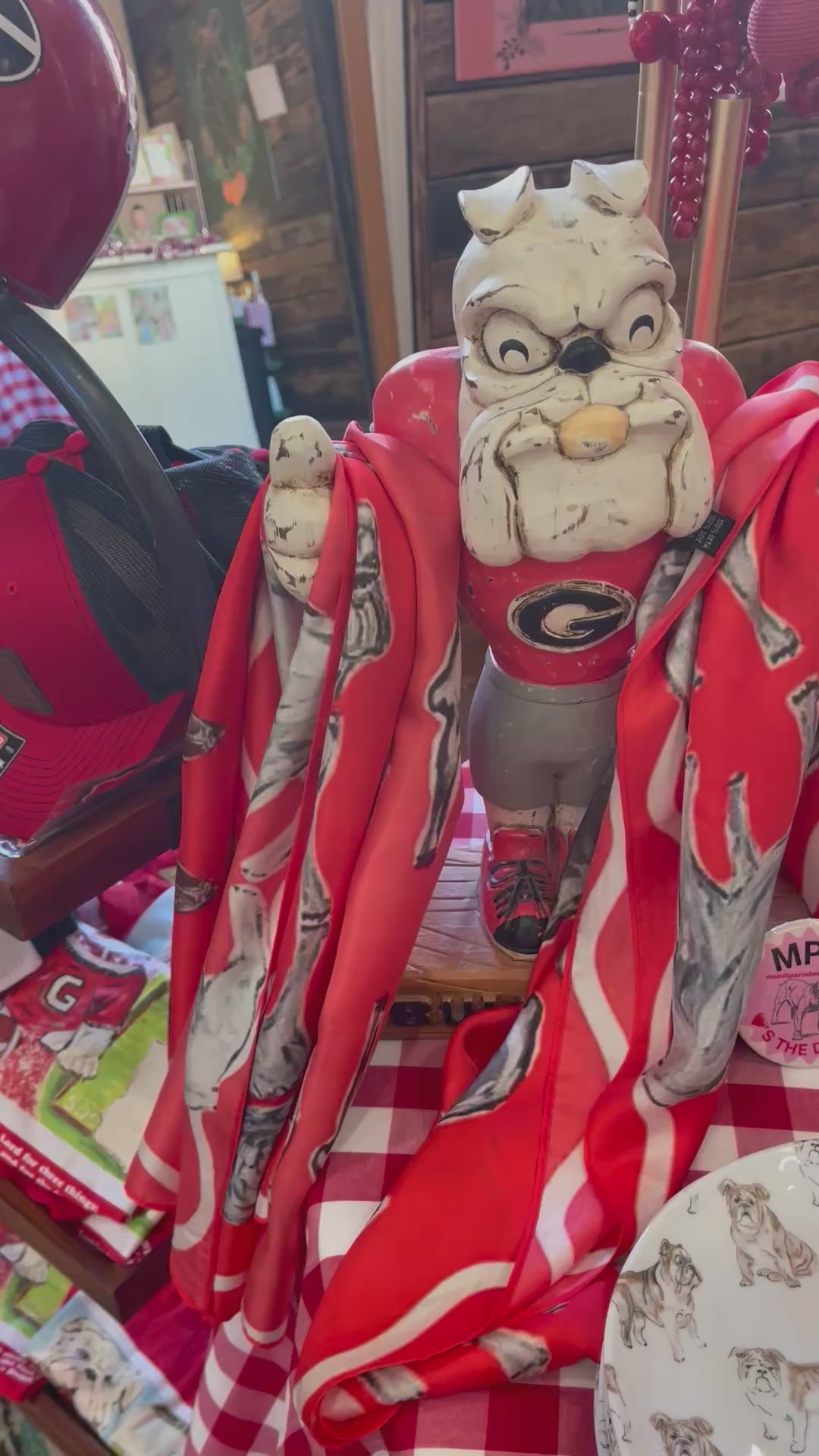 Mandi Paris' Game Day 100% SILK SCARF 2026